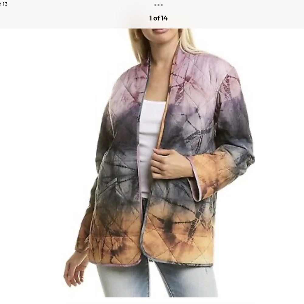 COPY - Johnny Was Calme Tie Dye jacket - Small